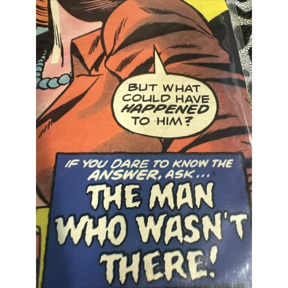 Vtg Marvel Comic Tomb Of Darkness #15 July 1975! The Man Who Wasn't There!